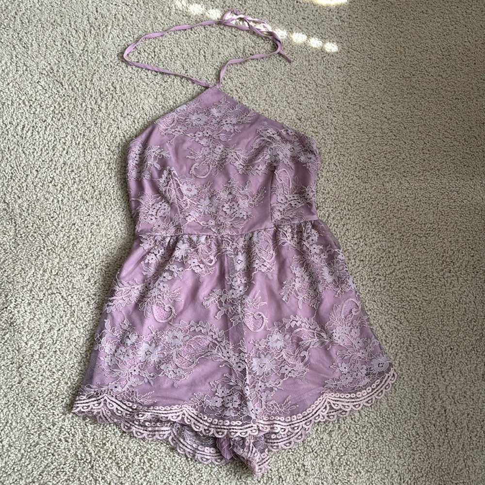 Lace Romper
